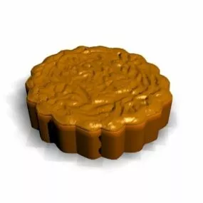 Chinese Food Moon-cake 3d model