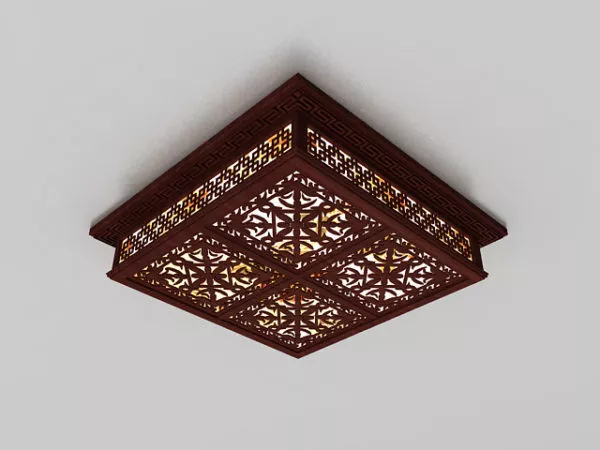 Chinese Traditional Style Ceiling Light 3d model Chinese Traditional Style Ceiling Light 3d model