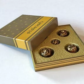 Chocolate Gift 3d model