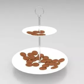 Chocolate Desserts Food 3d model
