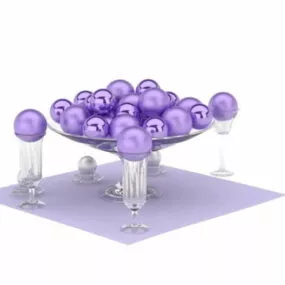 Christmas Ball Decorative 3d model