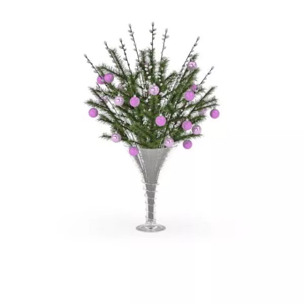 Xmas Bells Decoration 3d model