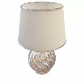 Chrome Ball Style Home Table Lamp 3d model