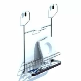 Kitchen Dish Rack 3d model