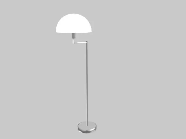 Home Furniture Swing Arm Floor Lamp 3d model Home Furniture Swing Arm Floor Lamp 3d model