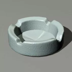 Home Cigarette Ashtray 3d model
