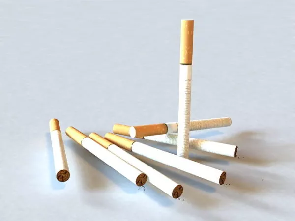 Cigarette Tobacco 3d model Cigarette Tobacco 3d model