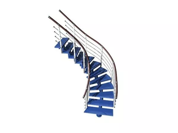 Interior Circular Stairs 3d model Interior Circular Stairs 3d model