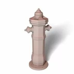 City Traffic Fire Hydrant 3d model