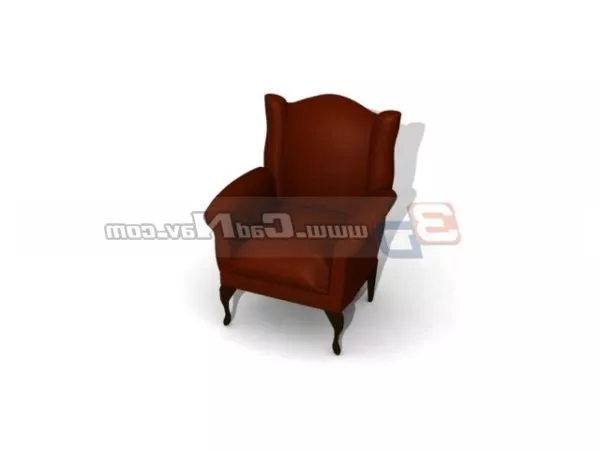 Classic Furniture Armchair 3d model Classic Furniture Armchair 3d model