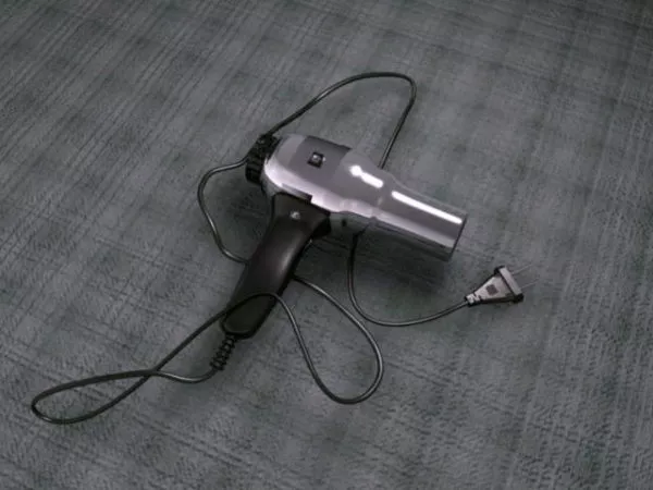 Dryer With Hanger Equipment 3d model