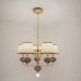 Kitchen Classic Style Chandelier 3d model