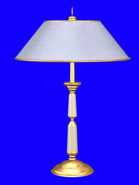 Classic Brass Table Lamp Design 3d model Classic Brass Table Lamp Design 3d model