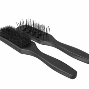 Beauty Salon Classic Hairbrushes 3d model