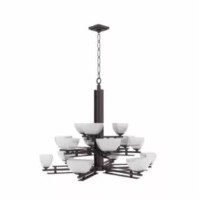 Vintage Metal Chandelier 3d model