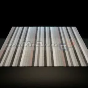Modern Hotel Carpet 3d model