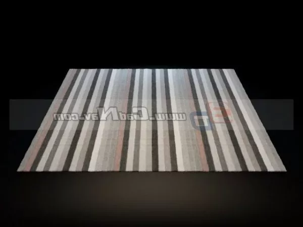 Wrinkled Carpet 3d model