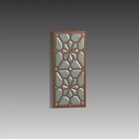 Classic Door Inserts Style 3d model