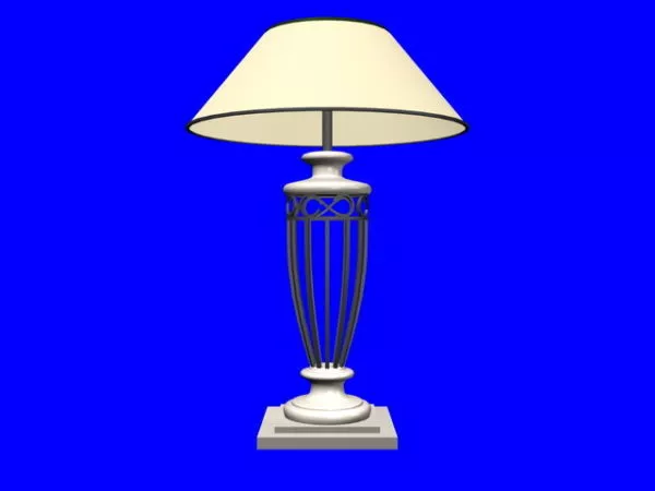 Classic Antique Table Lamp 3d model Classic Antique Table Lamp 3d model