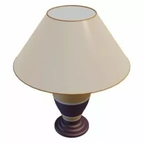 Classic Urn Bedroom Table Lamp 3d model