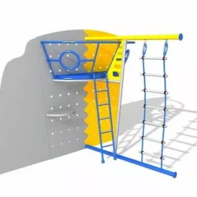 Climbing Frame Toy 3d model