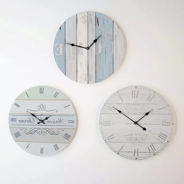 Retro Wall Clock Round Shape 3d model