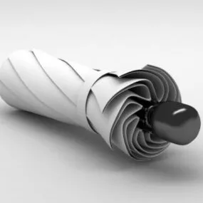 Closed Umbrella 3d model