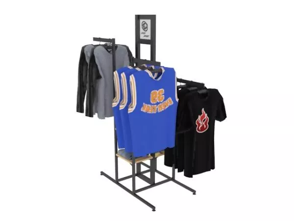 Supermarket Clothes Hanging On Rack 3d model Supermarket Clothes Hanging On Rack 3d model