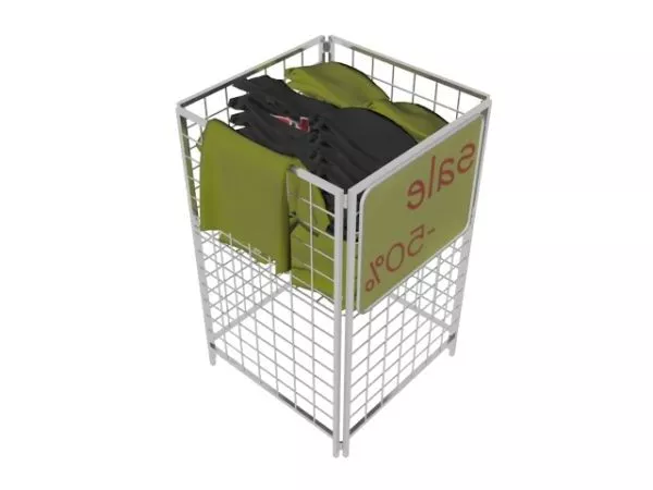 Eco Bamboo Basket 3d model