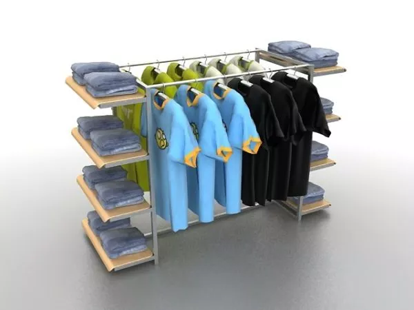 Fashion Store Floor Display Rack 3d model Fashion Store Floor Display Rack 3d model