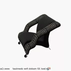 Furniture Club Lounge Chair 3d model