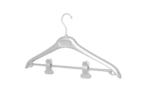 Fur Coat With Hanger Stand 3d model