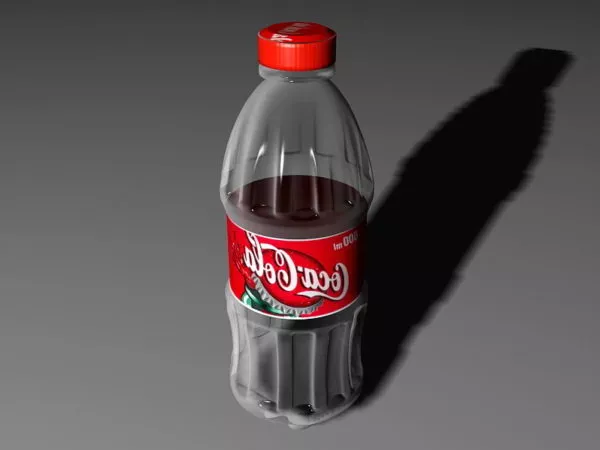 Medical Device Glass Bottle 3d model