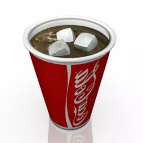 Coca Cola Cup 3d model