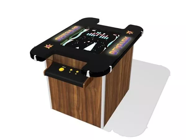Electric Cocktail Arcade Machine 3d model Electric Cocktail Arcade Machine 3d model