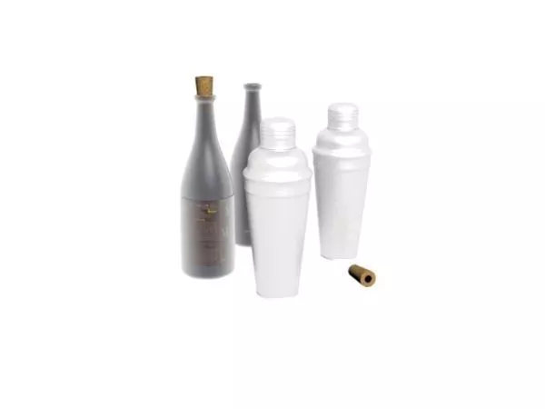 Drink Wine Bottle With Label 3d model
