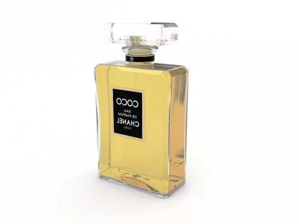 Red Perfume Bottle Nina Ricci 3d model