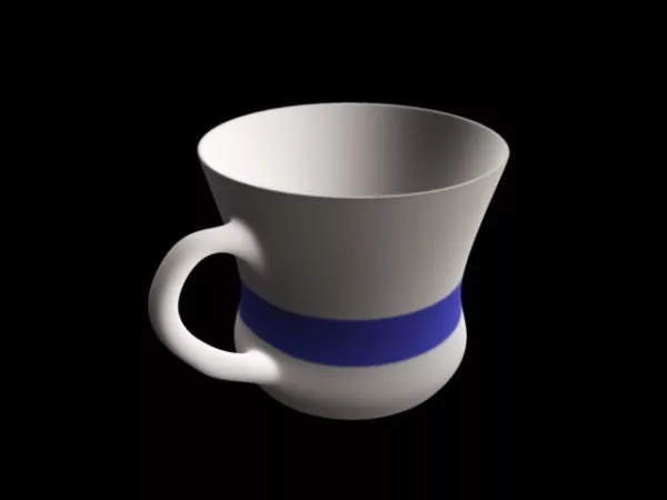 Wine Glass Cup Tableware 3d model