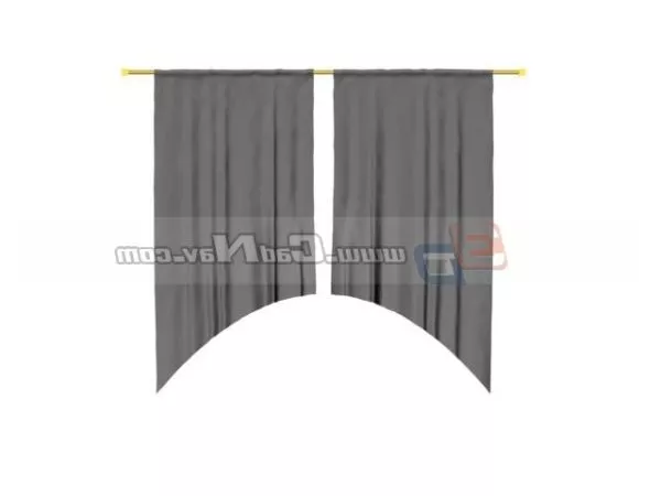 Coffee Kitchen Window Curtain Curtain 3d model Coffee Kitchen Window Curtain Curtain 3d model