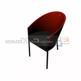 Coffee Shop Tub Chair 3d model