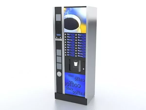 Coffee Vending Equipment 3d model Coffee Vending Equipment 3d model