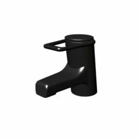 Cold Water Metal Faucet 3d model