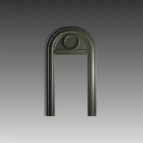 Vintage Colonial Door Surrounds 3d model