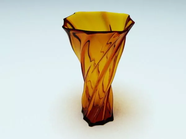 Home Colored Glass Vase Decoration 3d model Home Colored Glass Vase Decoration 3d model
