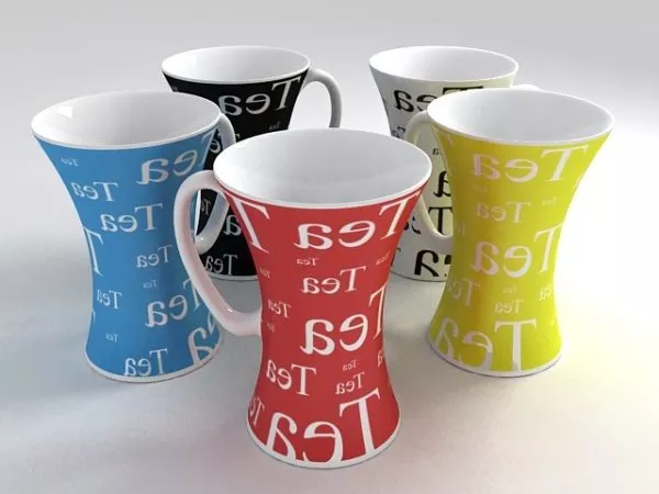 Plastic Coffee Mug 3d model