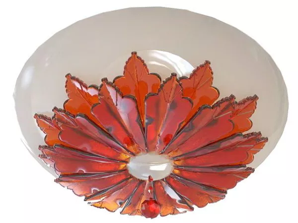 Coloured Glaze Shade Home Ceiling Light 3d model Coloured Glaze Shade Home Ceiling Light 3d model