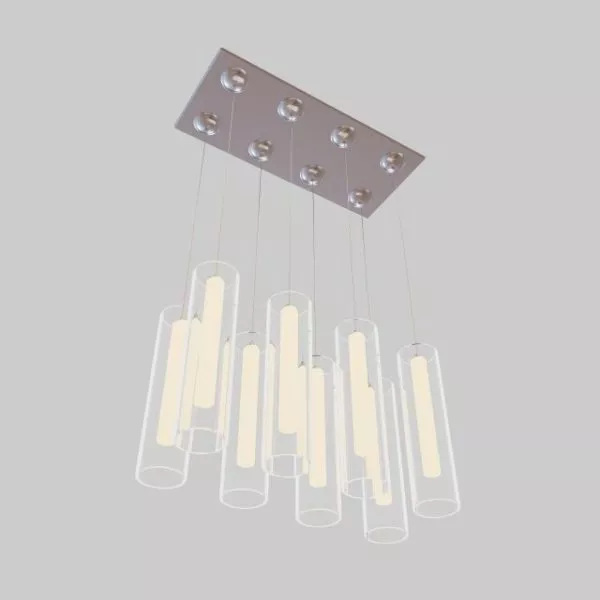 Column Crystal Kitchen Ceiling Light 3d model Column Crystal Kitchen Ceiling Light 3d model