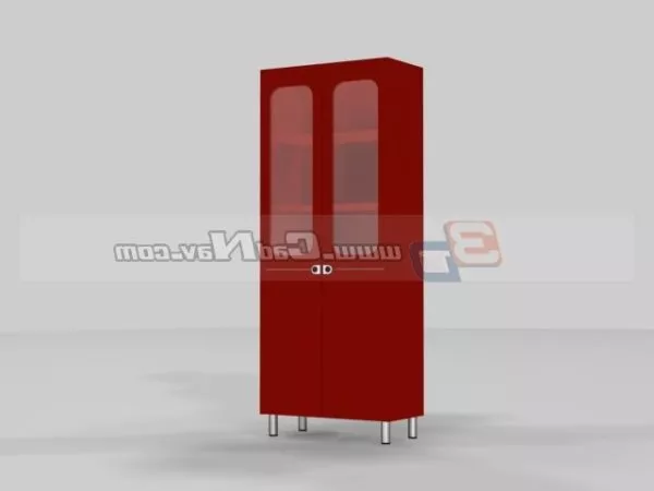 Padlock With Key 3d model