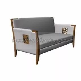 Three Seat Sofa 3d model