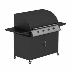 Commercial Cooking Stove 3d model